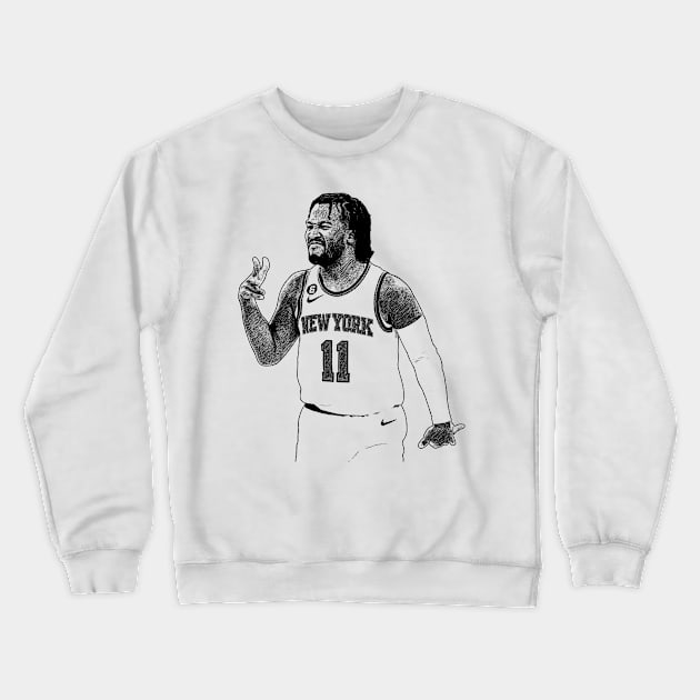 Jalen Brunson Crewneck Sweatshirt by Puaststrol